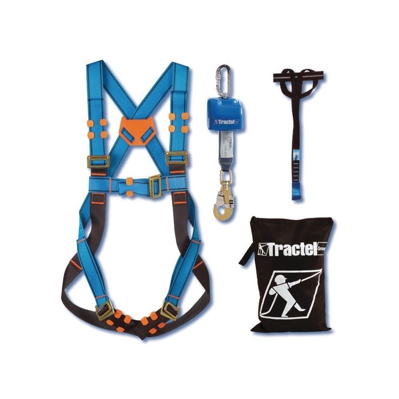 Kit antichute maintenance industrielle standard dorsal manuelle 1 point tu kit antichute maintenance industrielle 1 kit(s) - tractel