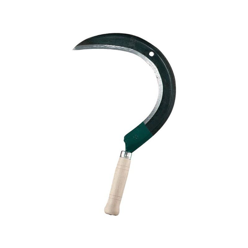 Faucille à herbre droite 45 cm faucille à herbre droite 45 cm 1 pièce(s) bois acier trempé 240 g 45 cm - leborgne