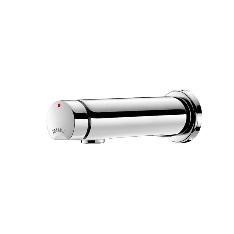 Robinet de lavabo temporisé  temposoft 2 - mural 1 pièce(s) robinet de lavabo temporisé  temposoft 2 - mural temporisé - delabie