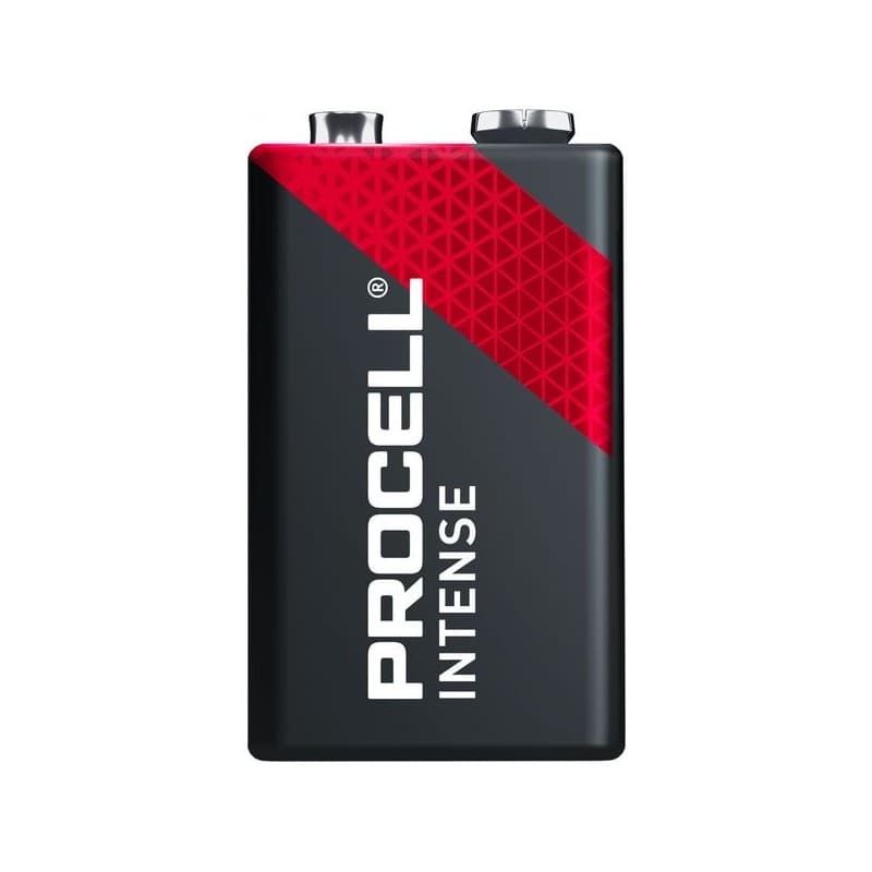 Pile alcaline procell intense 9v alcaline 1 boîte(s) de 10 pièce(s) pile alcaline procell 9v/6lr61 - procell
