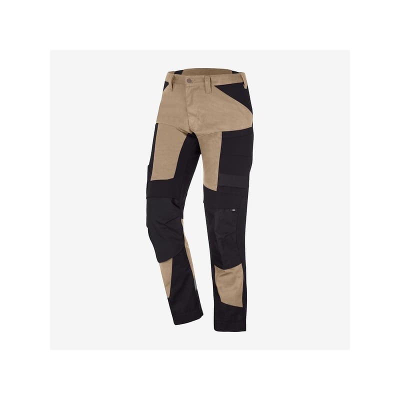 Pantalon stretch leo 300 - 400 g 7 et plus pantalon 44 1 pièce(s) pantalon leo élastique beige/noir t44 polyamide, polyuréthane, polyester / coton, co