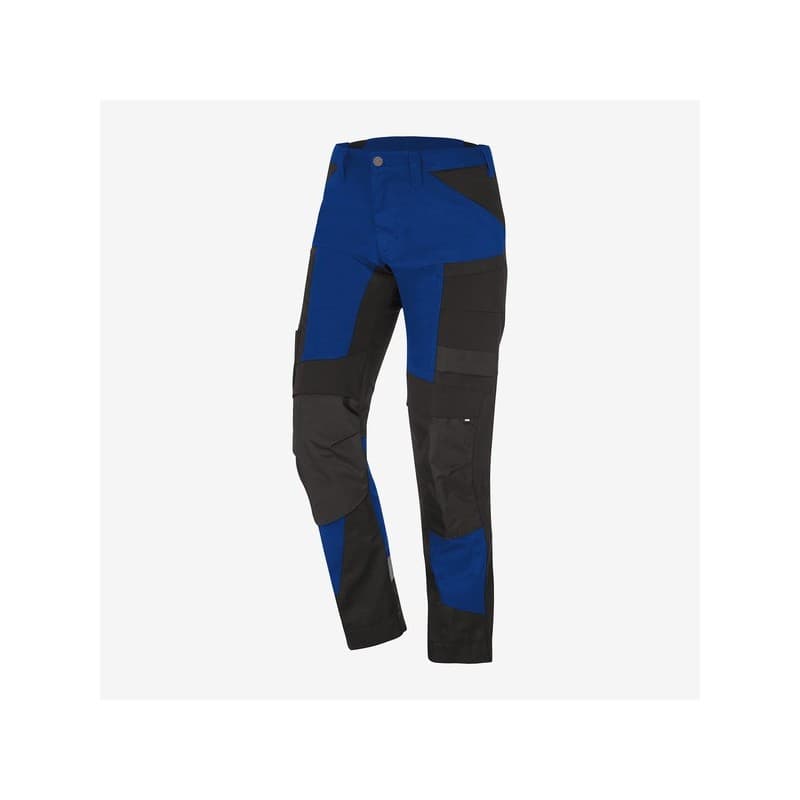 Pantalon stretch leo 38 300 - 400 g 7 et plus pantalon 1 pièce(s) pantalon leo élastique bleu royal/noir t38 polyamide, polyuréthane, polyester / coto
