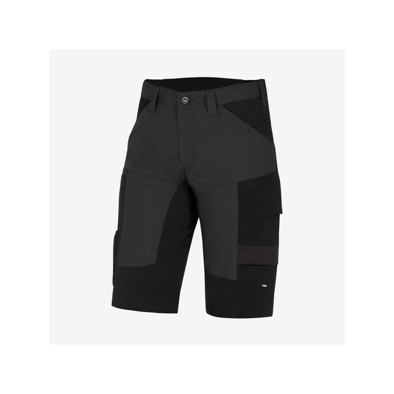 Short stretch kim entre 4 et 6 100 - 200 g 44 bermuda 1 pièce(s) bermuda kim anthracite-noir t44 polyamide, polyuréthane, polyester / coton gris, noir