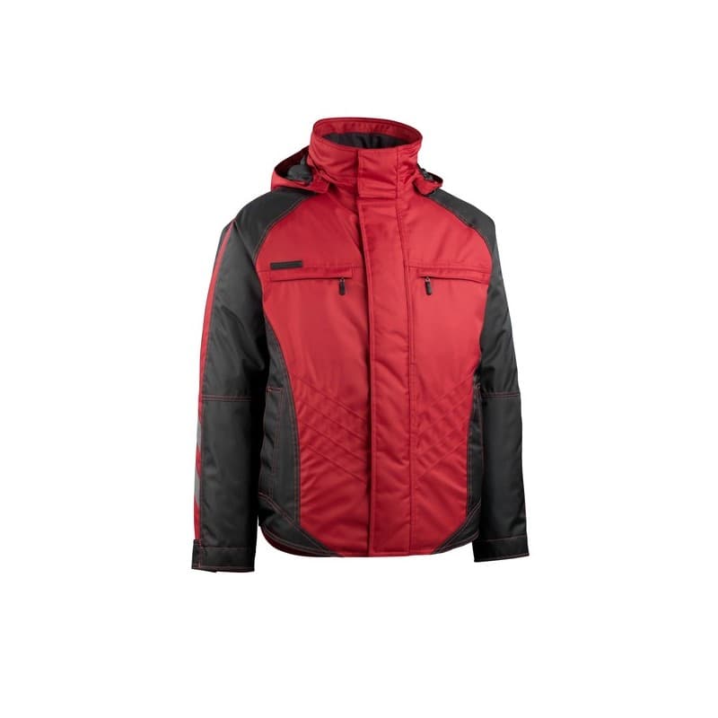 Veste grand froid frankfurt veste grand froid frankfurt rouge/noir 2xl 200 - 300 g entre 4 et 6 2xl polyester parka 1 pièce(s) noir, rouge - mascot