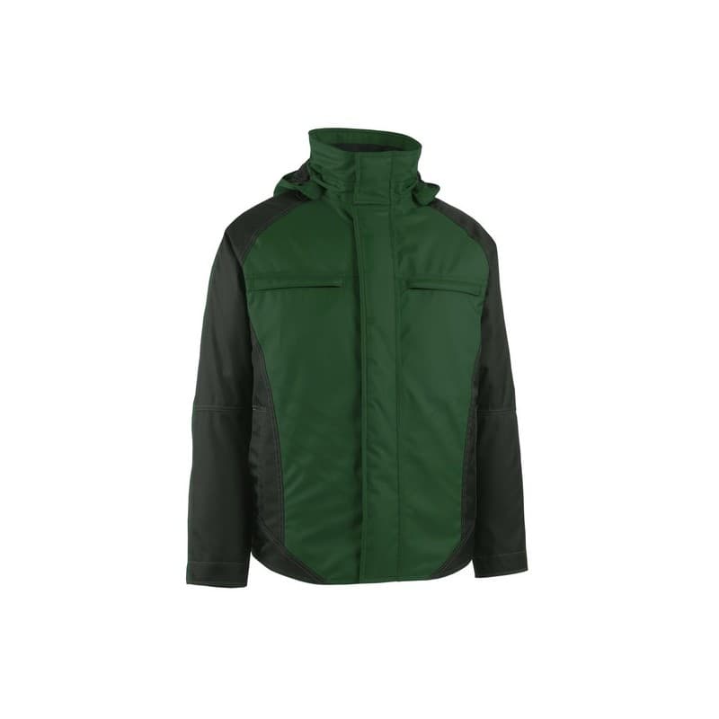 Veste grand froid frankfurt veste grand froid frankfurt vert/noir 2xl 200 - 300 g entre 4 et 6 2xl polyester parka 1 pièce(s) noir, vert - mascot