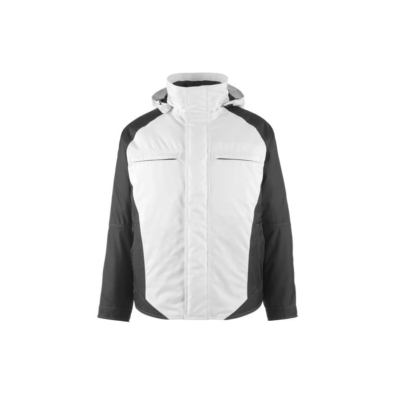 Veste grand froid frankfurt veste grand froid frankfurt blanc/noir 2xl 200 - 300 g entre 4 et 6 2xl polyester parka 1 pièce(s) blanc, noir - mascot
