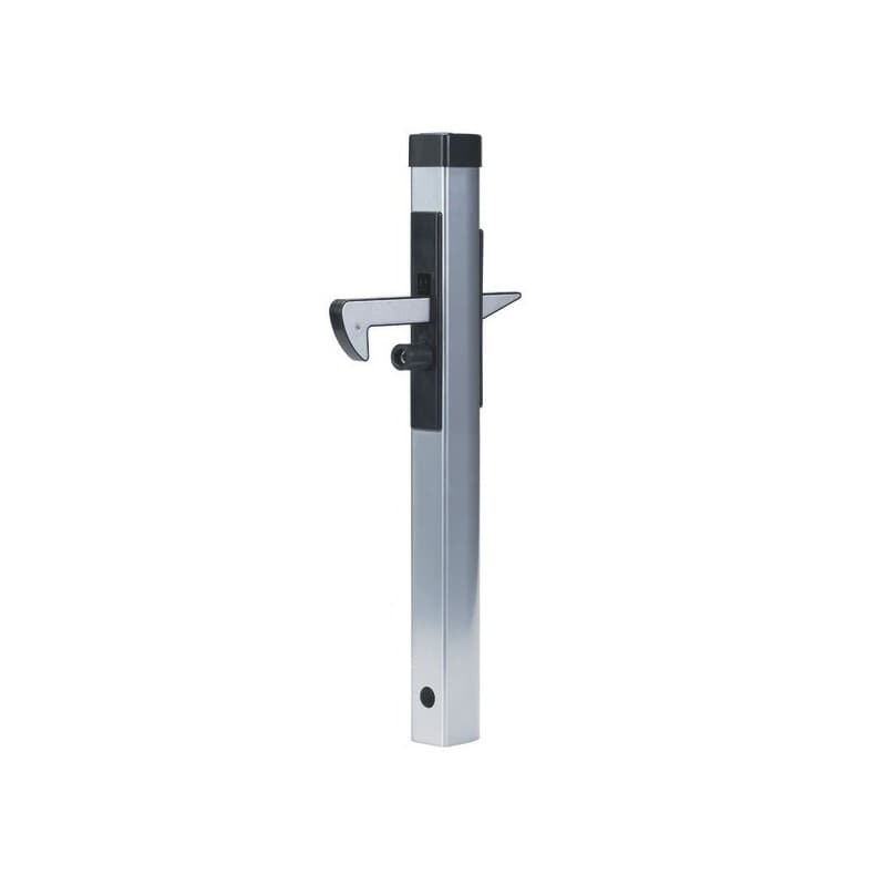 Arrêts de porte réglables à sceller arrêt de porte avec crochet de capture vers le bas 1 pièce(s) - locinox