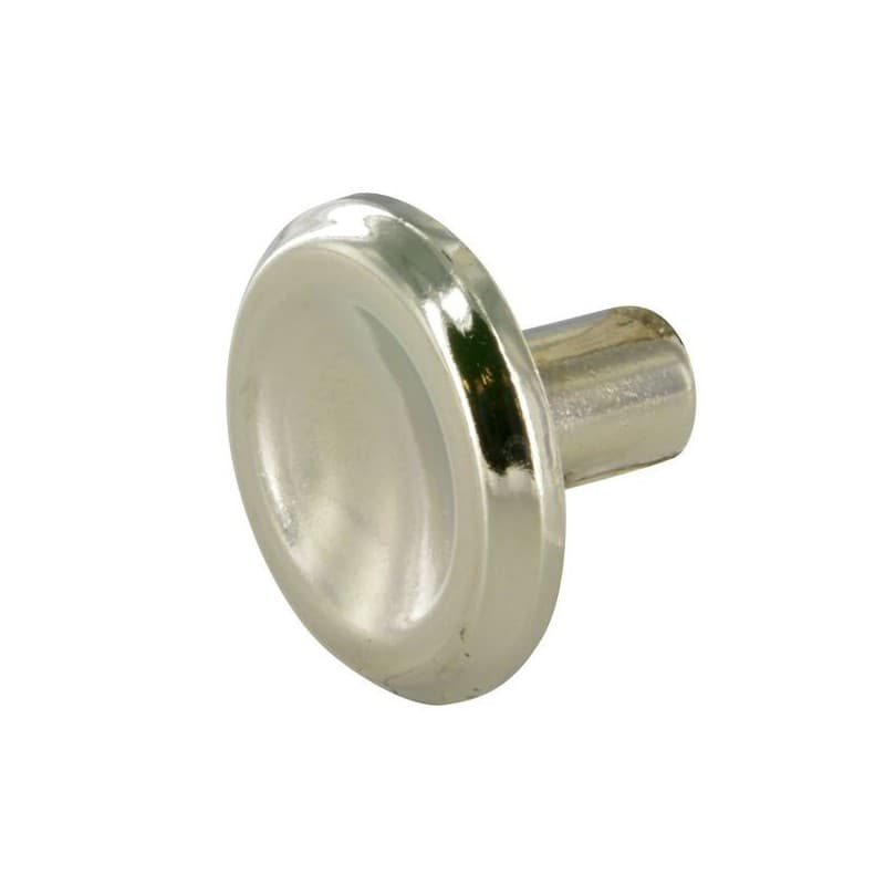 Bouton creux 37 mm 1 pièce(s) bouton creux acier chrome d37 h21 - interges.com