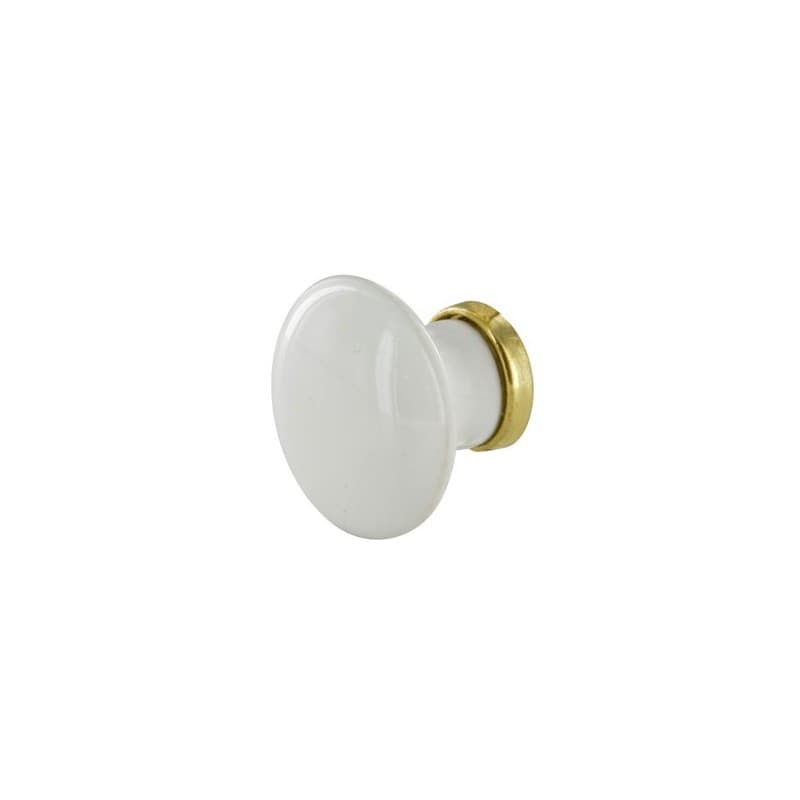 Bouton porcelaine blc bas ac lt d30 30 mm 1 sachet(s) de 1 unité(s) bouton porcelaine blc bas ac lt d30 - interges.com