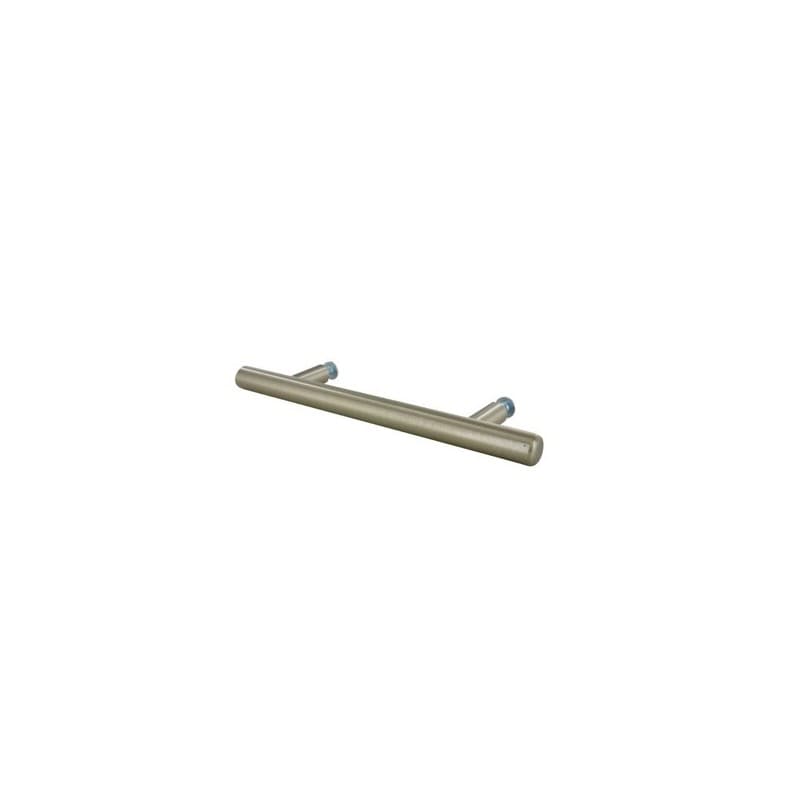 Poignée bar inox 156 mm 1 sachet(s) de 1 unité(s) poignee bar inx brosse l156 e96 inox brossé 96 mm - interges.com