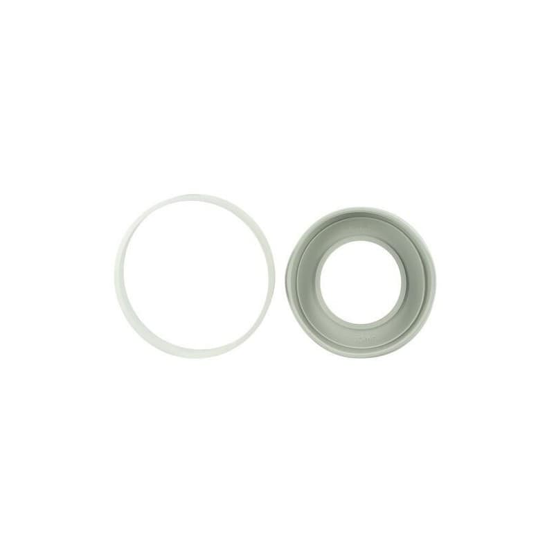 Ensemble joint-bague pour pipe de wc sortie ø85-107mm blanc 1 unité(s) ensemble joint-bague pour pipe de wc sortie ø85-107mm blanc - nicoll