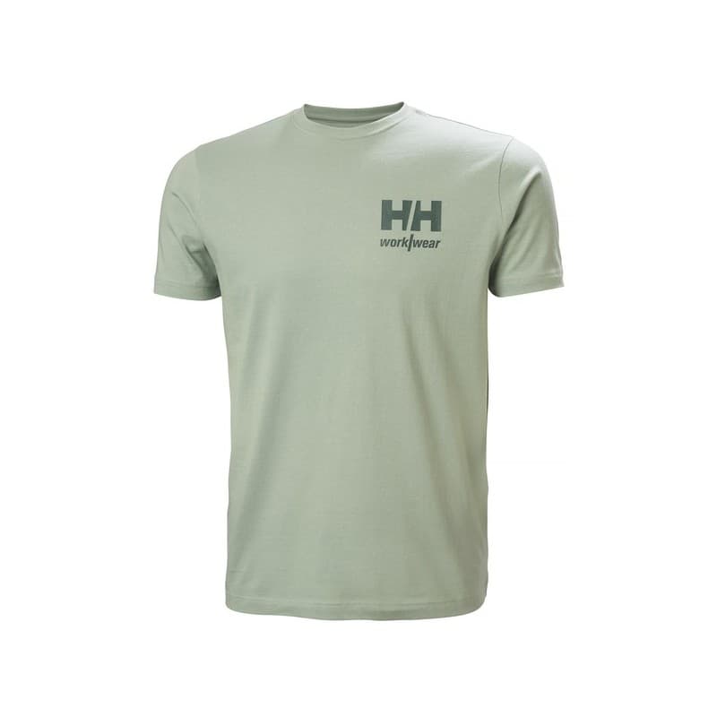 T-shirt classic logo vert s 100 - 200 g coton t-shirt 0 1 pièce(s) t-shirt classic logo jade ts - helly hansen