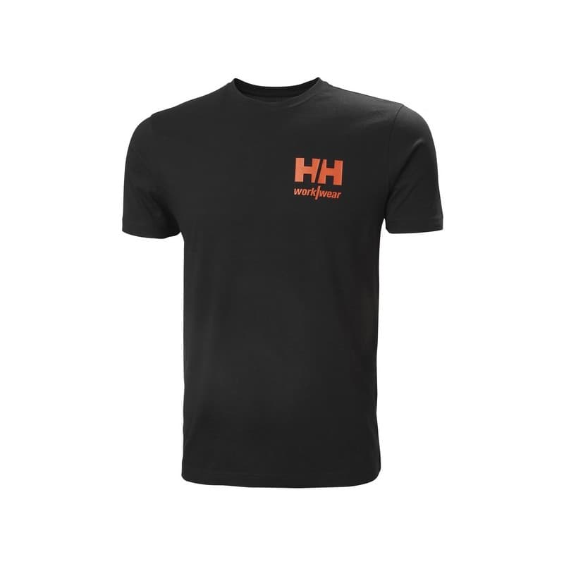 T-shirt classic logo 3xl 100 - 200 g noir coton t-shirt 0 1 pièce(s) t-shirt classic logo gris noir t3xl - helly hansen