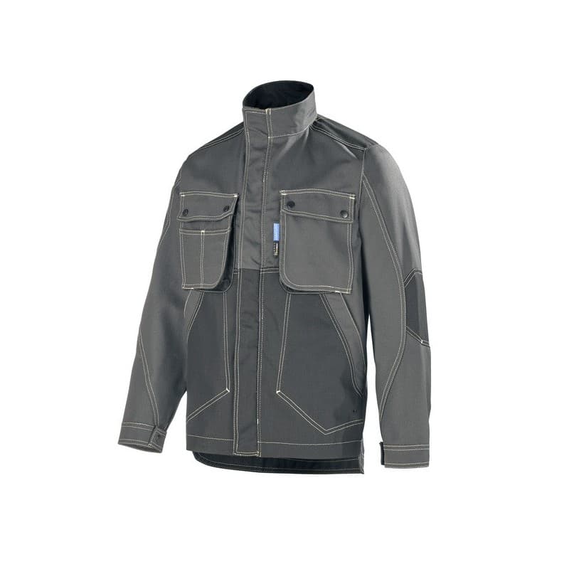 Blouson craft worker blouson craft worker gris charcoal/noir t1 200 - 300 g entre 4 et 6 blouson coton / polyester t1 1 pièce(s) gris, noir - cepovett