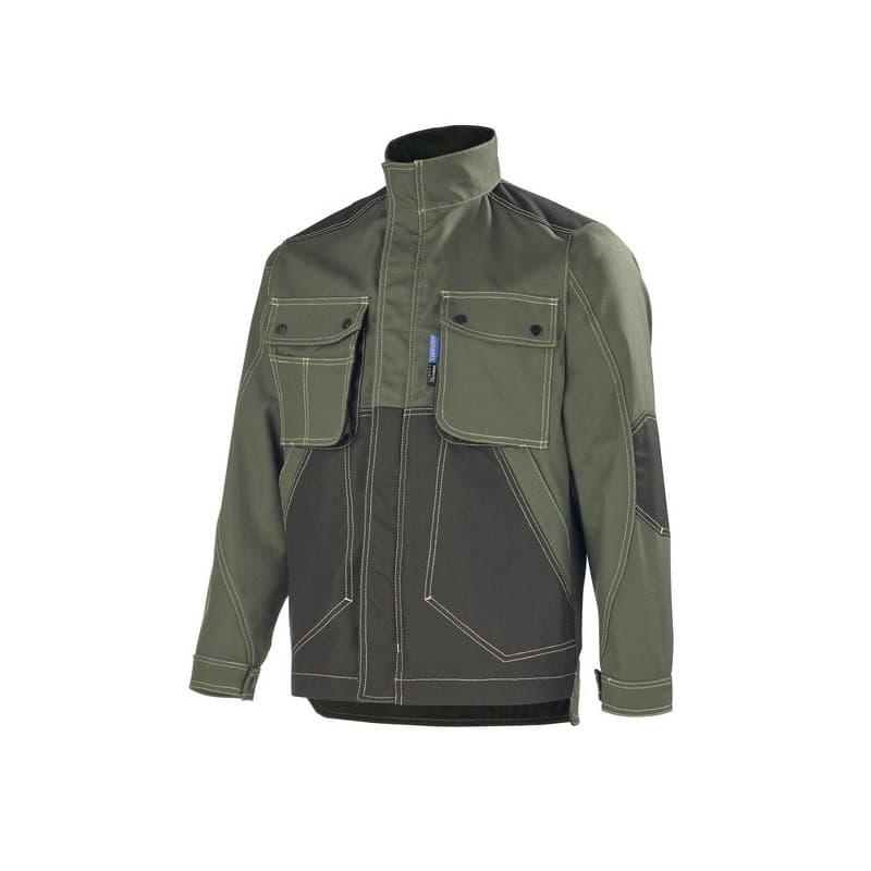 Blouson craft worker blouson craft worker bronze/noir t7 200 - 300 g entre 4 et 6 blouson coton / polyester t7 1 pièce(s) marron, noir - cepovett