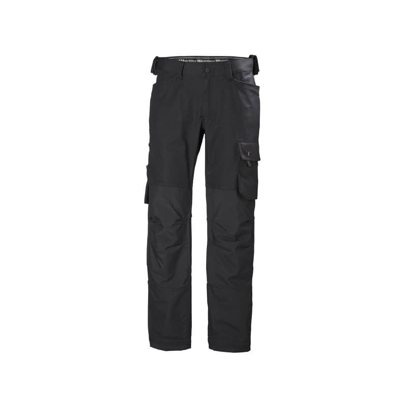 Pantalon oxford 200 - 300 g entre 4 et 6 noir pantalon 40 1 pièce(s) pantalon de travail oxford noir t40 polyester / coton, élasthanne - helly hansen