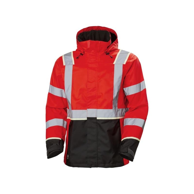 Veste hv uc-me shell 200 - 300 g entre 1 et 3 veste 4xl 1 pièce(s) veste hv shell uc-me rouge/noir t4xl polyamide, polyester noir, rouge classe 3 - he