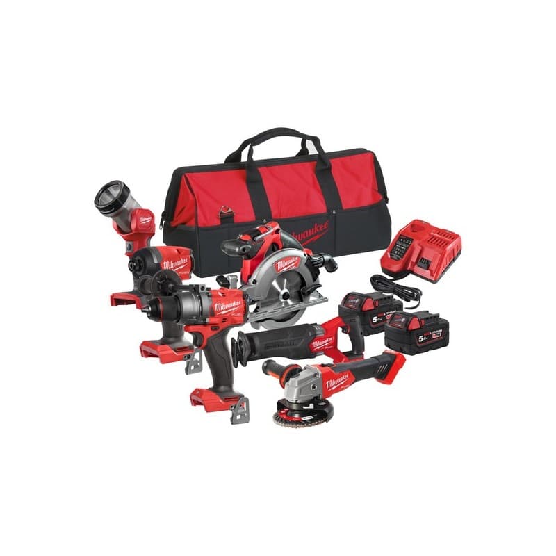 Pack 6 outils m18 fpp6g3-502b 1 pack(s) pack 6 outils m18 fpp6g3-502b - milwaukee