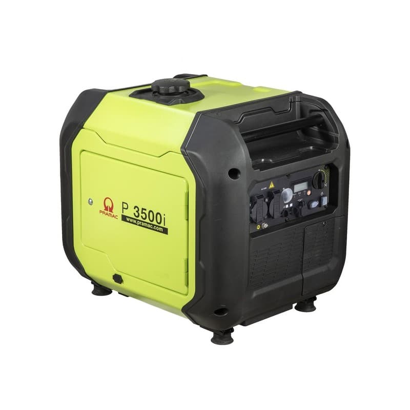 Groupe électrogène inverter p3500i électrique groupe électrogène inverter p3500i 49.5 kg 61 dba 1 pièce(s) 6 heure(s) pramac 10 litre(s) 3000 w - pram