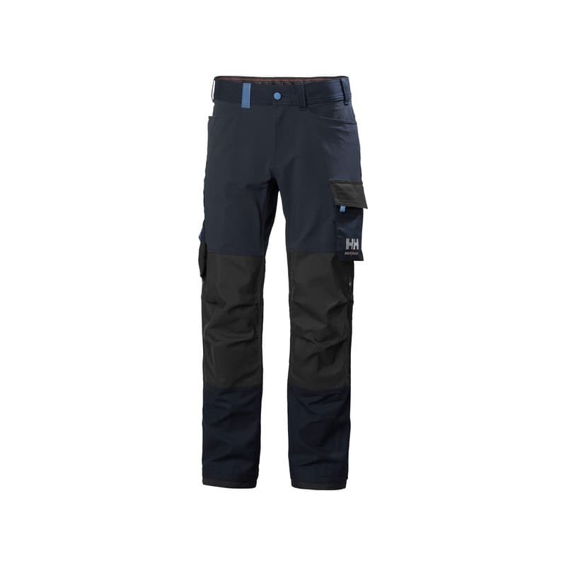 Pantalon oxford 4x 42 200 - 300 g entre 4 et 6 pantalon 1 pièce(s) pantalon oxford 4x bleu/gris t42 polyamide, coton / polyester, élasthanne bleu, gri