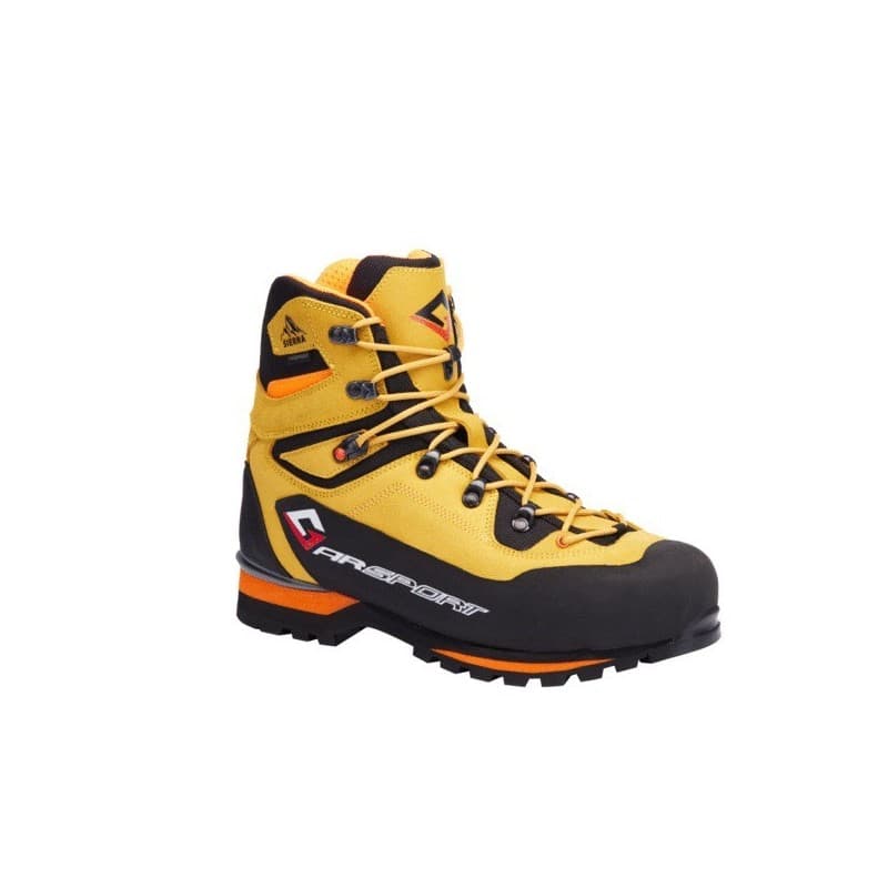 Chaussures de sécurité hautes sierra cuir aluminium 42 caoutchouc 1 paire(s) composite wr - hydrofuge chaussures hautes sierra jaune t42 hautes - gars