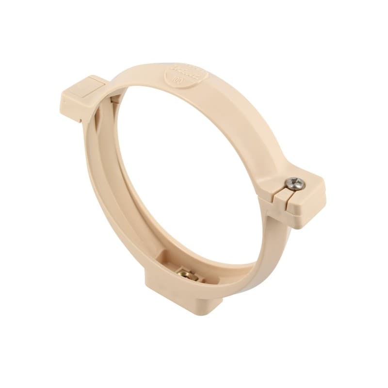 Colliers à bride collier bride ø 100 mm insert 7x150 sable 1 pièce(s) - nicoll