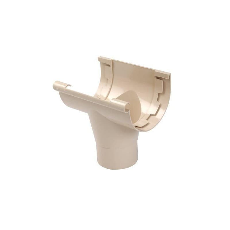 Naissance et coude à coller naissance centrale 25 sable à coller ø 80 mm 1 pièce(s) - nicoll