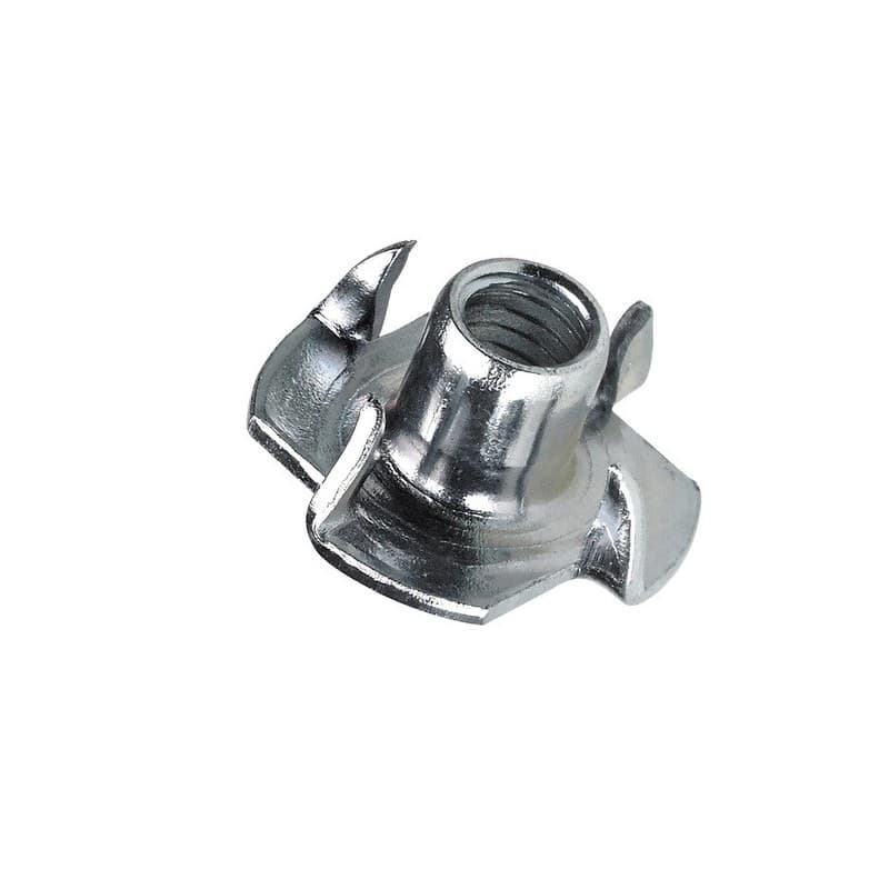 Ecrou à frapper 1 sachet(s) de 4 unité(s) écrou à frapper m8 ø9,5 l11 mm - acier zingué - interges.com