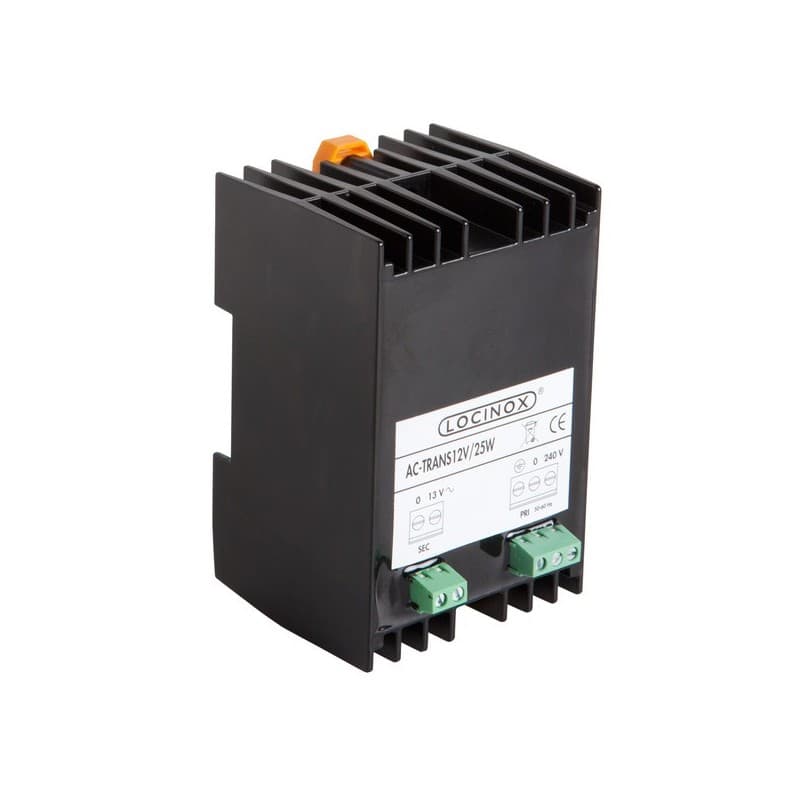 Transformateur de sécurité 12v ac / 25w 1 pièce(s) transformateur de sécurité 12v ac / 25w - locinox