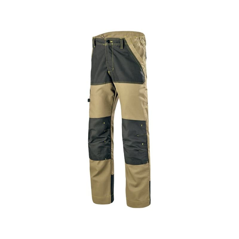 Pantalon renforcé craft worker pantalon renforcé craft worker savane/noir t44 200 - 300 g entre 4 et 6 coton / polyester pantalon 44 1 pièce(s) beige,
