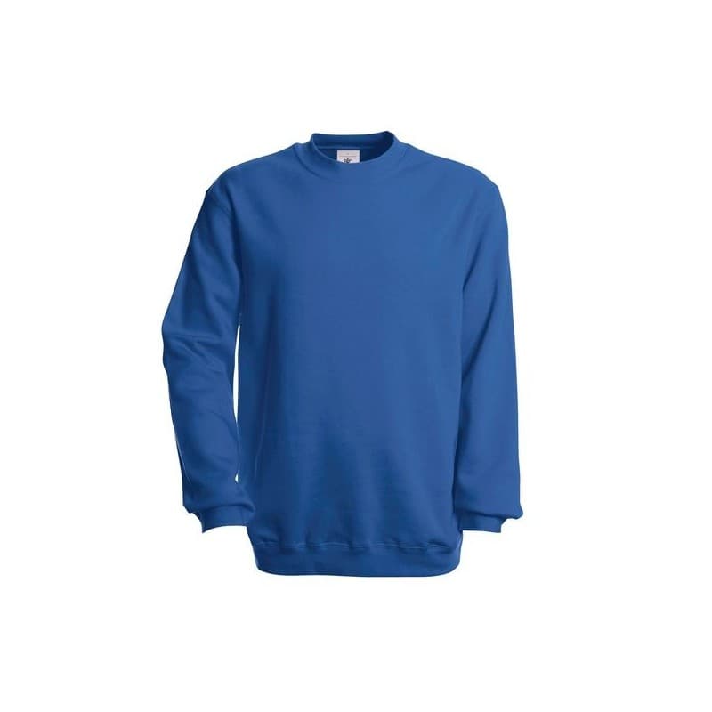 Sweats col rond sweat 280 g/m² manches droites bleu ts 200 - 300 g s bleu coton / polyester sweat 0 1 pièce(s) - imbretex