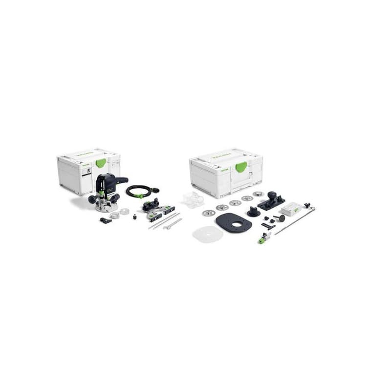 Défonceuse 1100w of 1010 r 3.2 kg 8 mm 55 mm 1 pack(s) défonceuse of 1010 rebq-set 23000 trs/min 1010 w - festool