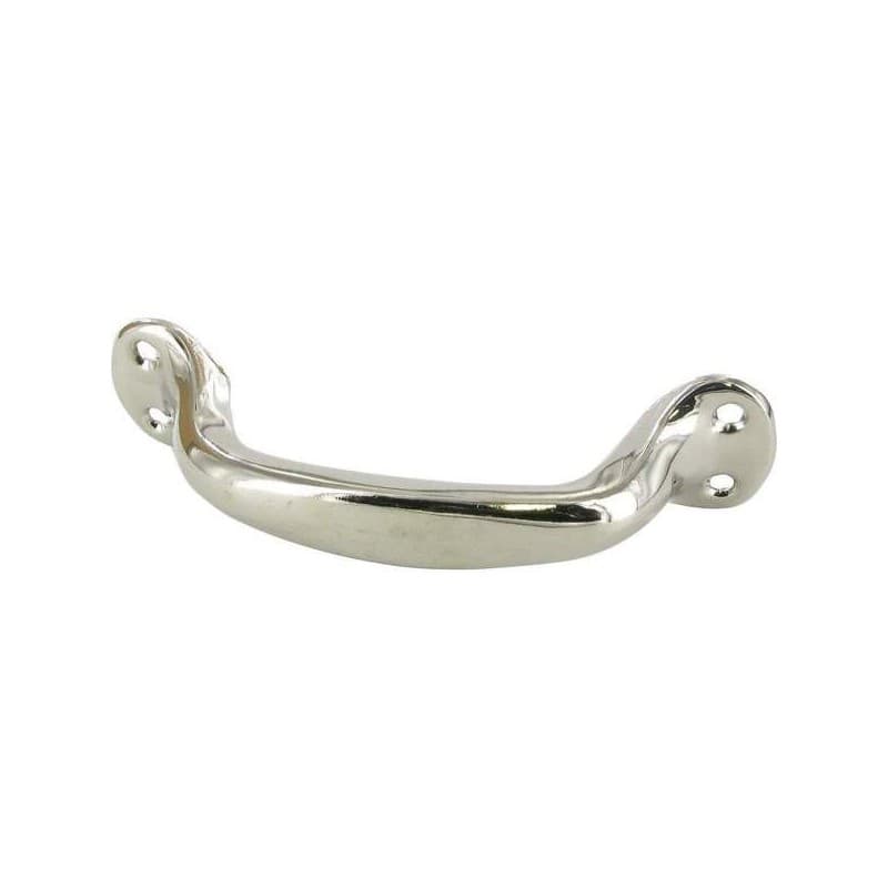 Poignée à patte 1 blister(s) de 1 unité(s) poignee patte acier chrome l128 e109 106 mm acier chromé 128 mm - interges.com