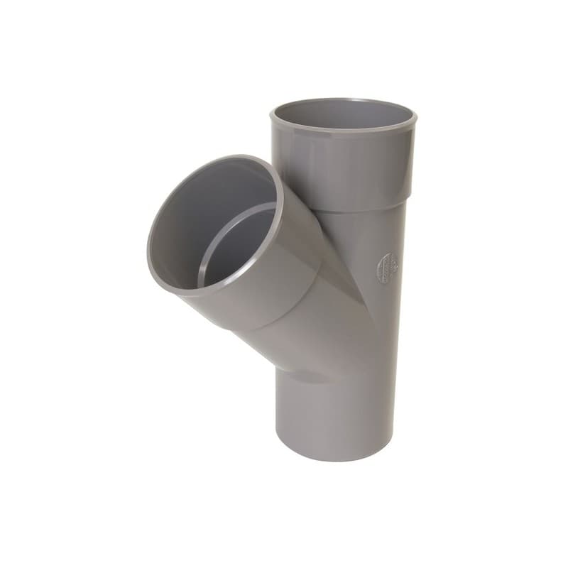 Culottes simples à 45° culotte simple femelle/femelle 45° ø 40 40 mm 1 pièce(s) mâle / femelle 45° - nicoll