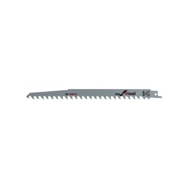 Lames de scie sabre bois bois 240 mm lame de scie sabre acier hcs s1542 k  240 x 19 x 1,5 mm 1 étui(s) de 5 pièce(s) hcs cv 3 8,5 mm - bosch