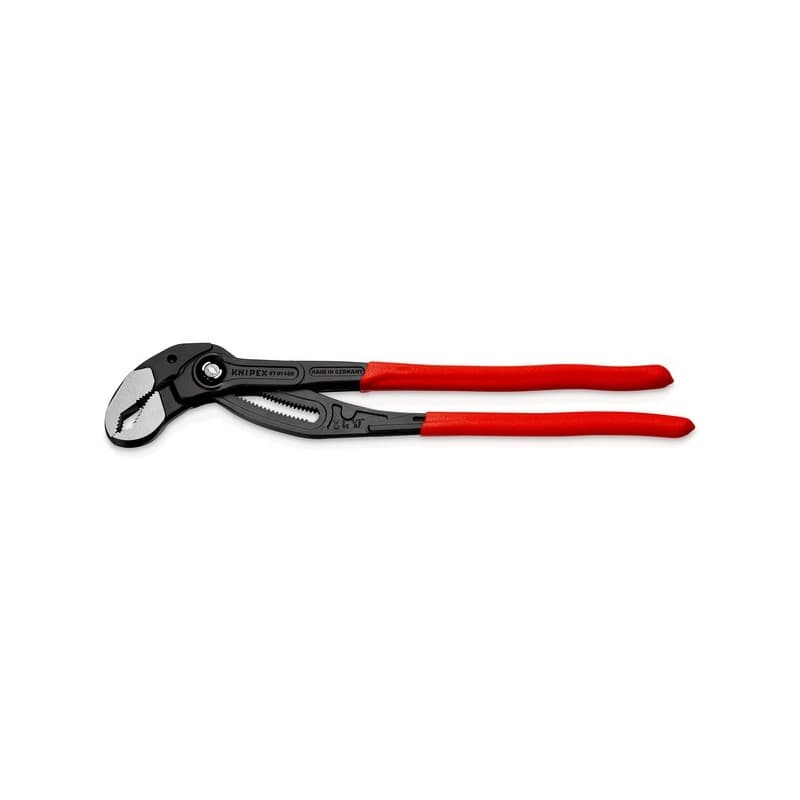 Pince multiprise cobra® pinces cobra® mono-matière  400 mm 400 mm 1 pièce(s) plastique acier atramentisé pince multiprise 95 mm 1190 g - knipex werk