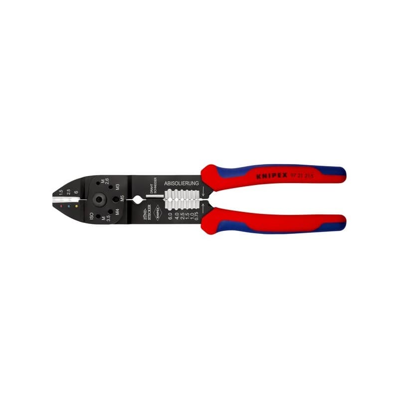 Pince à cosses multi-fonctions pince à sertir 230 mm 1 pièce(s) - knipex werk