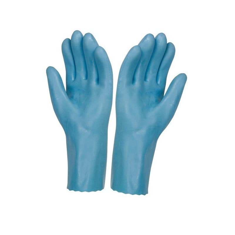 Gants coton tout enduit latex 30 cm gants coton tout enduit latex t9 non 9 coton, latex agressions mécaniques, chimique, perméation 1 sachet(s) de 10