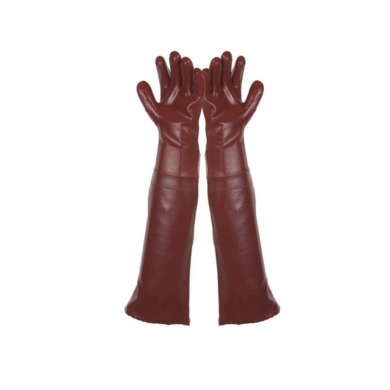 Gants coton tout enduit pvc 72 cm tu - 9.5 oui agressions mécaniques, chimique, perméation gants coton tout enduit pvc 72 cm tu - 9.5 coton, pvc non t