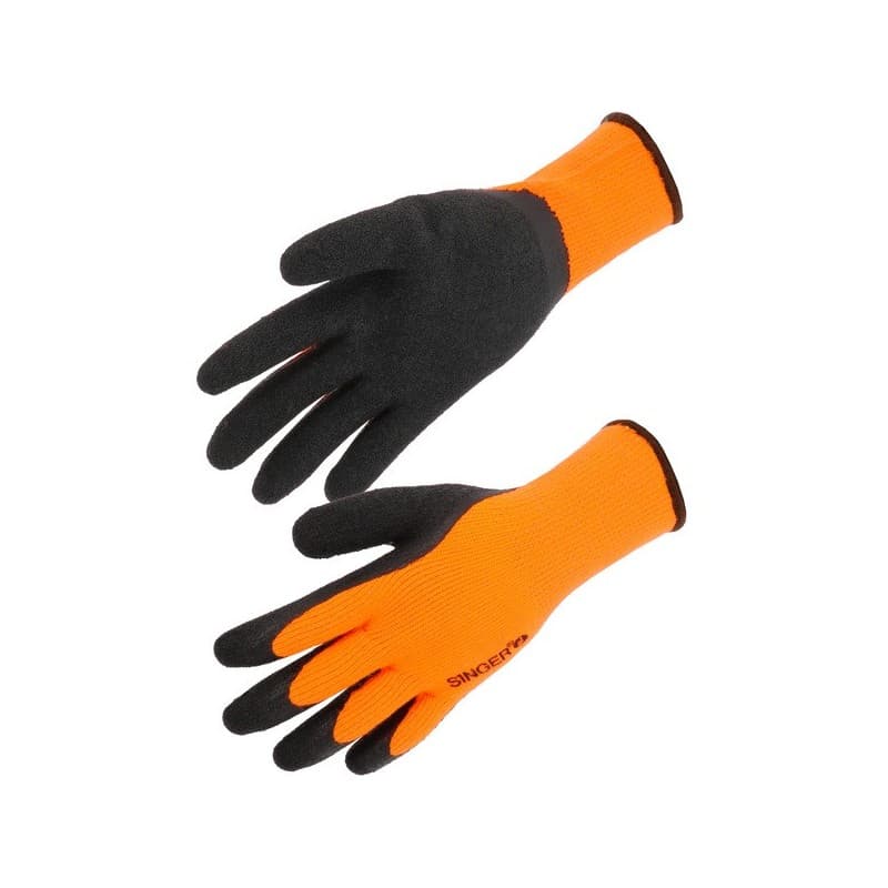 Gants acrylique latex crêpé 11 oui froid 1 sachet(s) de 10 paire(s) acrylique gants acrylique latex crêpé t11 - singer freres
