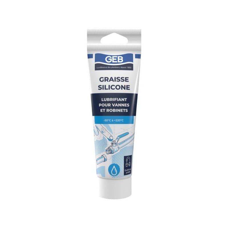Graisse silicone - entretien graisse silicone 1 tube(s) de 125 millilitre(s) - geb sas