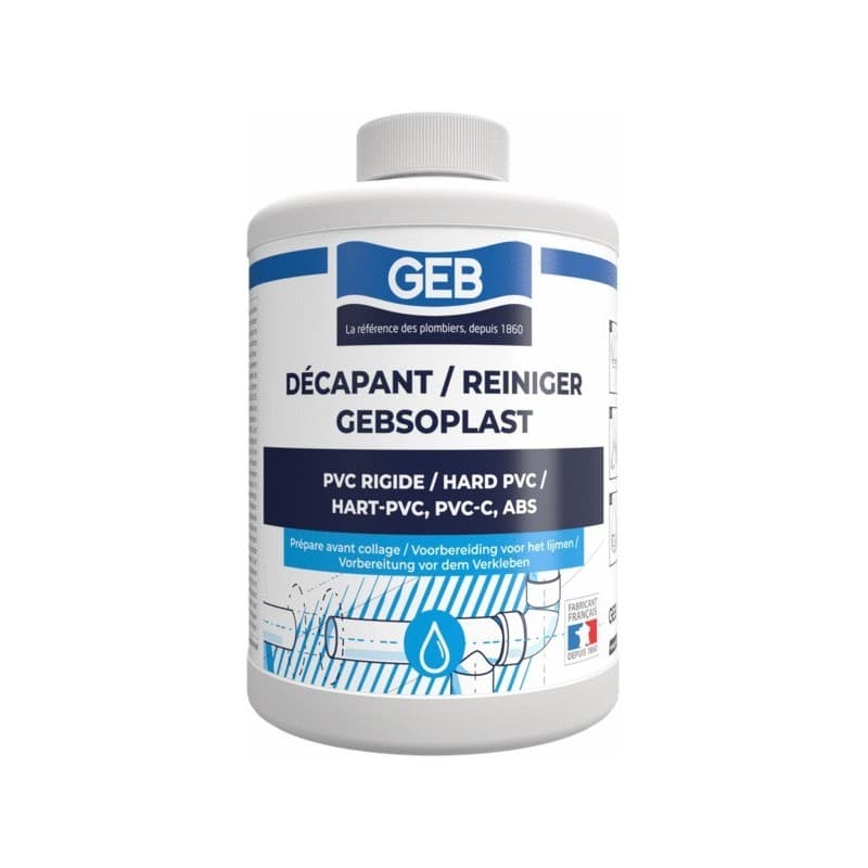 Solvant décapant gebsoplast solvant décapant gebsoplast 1 bidon(s) de 1 litre(s) - geb sas