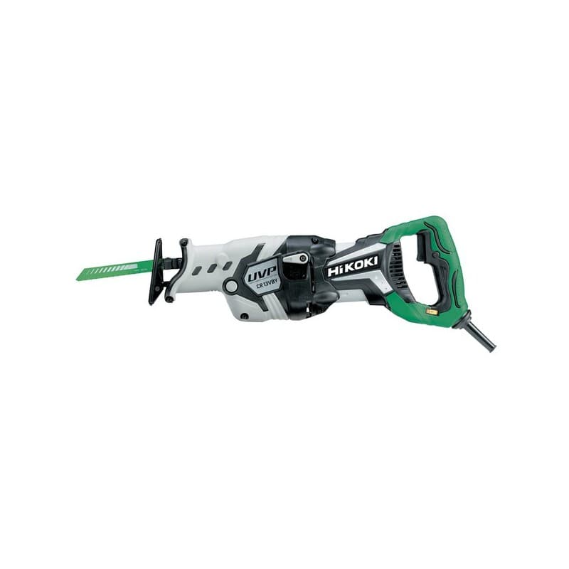 Scie sabre cr13vbywsz 300mm 1150w secteur 3000 cp/min 4.4 kg 32 mm scie sabre cr13vbywsz 300mm 1150w 1 pièce(s) 1150 w - hikoki power tools france sas