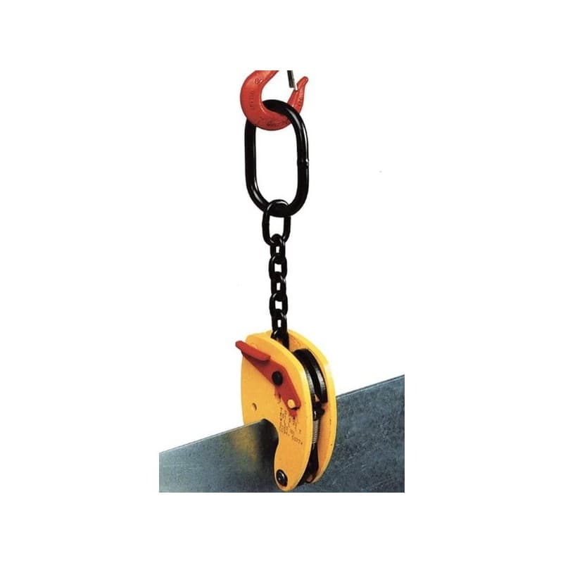 Pince à tôle multi-positions ks 1 pièce(s) pince à tôle multi-positions ks 0 - 15 mm 750 cmu - tractel