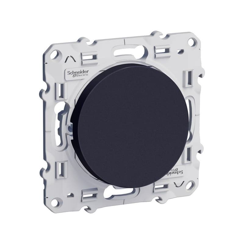 Interrupteur à encastrer odace va-et-vient odace anthracite 1 pièce(s) à encastrer va-et-vient composable - schneider