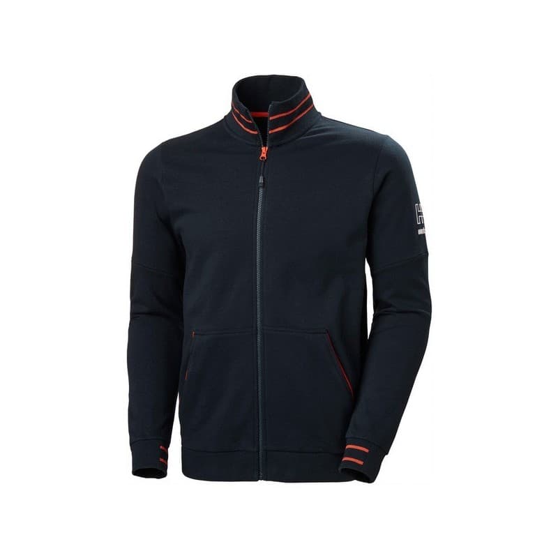 Sweatshirt zippé kensington marine txl xl 300 - 400 g entre 1 et 3 bleu sweat coton, élasthanne 1 pièce(s) sweatshirt zippé kensington marine txl - he