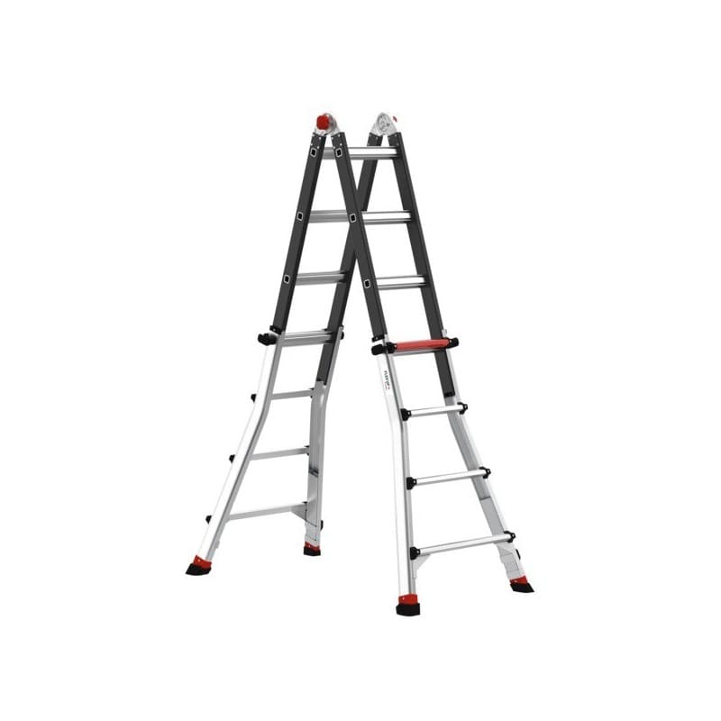Échelle transformable flex'up plus 4 x 4 marches 15.1 kg 1 pièce(s) échelle transformable flex'up plus 4 x 4 marches téléscopique, transformable 4.85