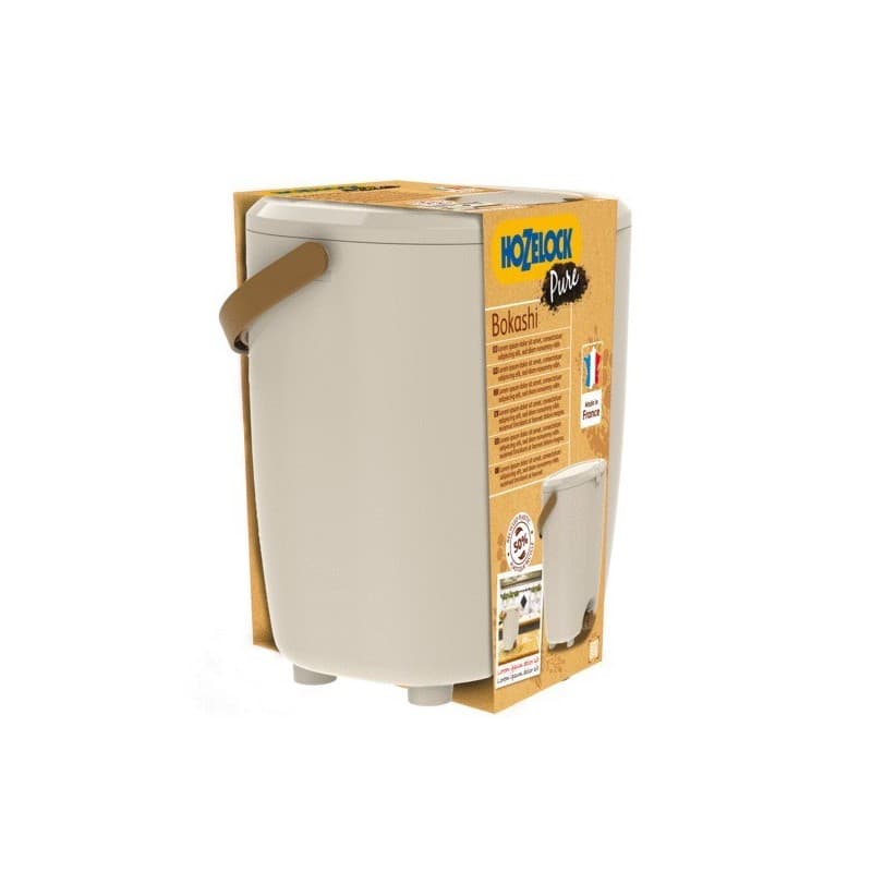 Composteur intérieur bokashi pure 15 l beige 1 pièce(s) composteur intérieur bokashi pure 15 l 15 litre(s) - hozelock