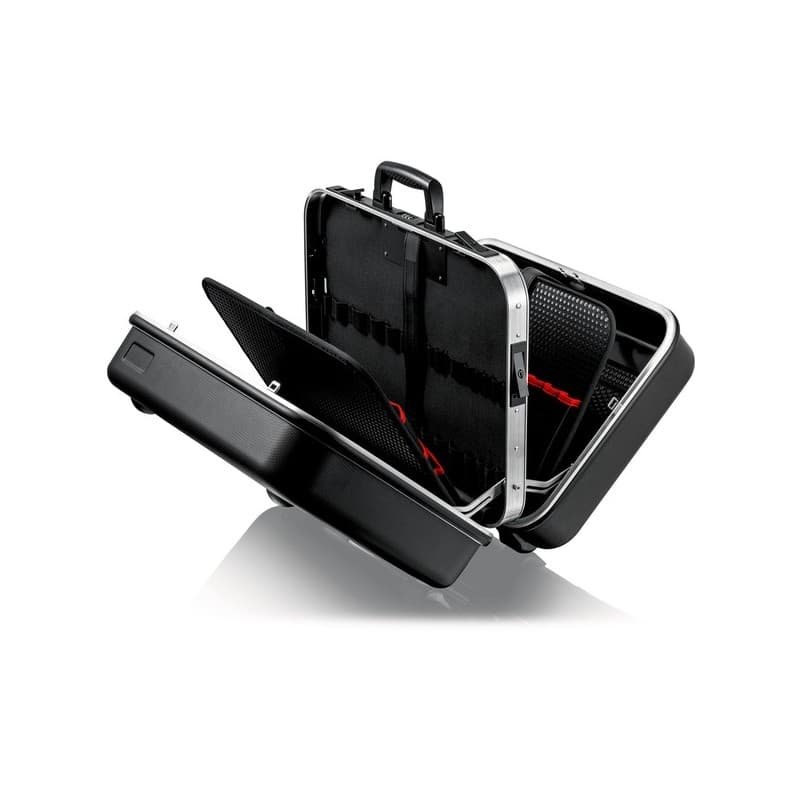 Valise à outils big twin vide - noire 1 pièce(s) valise à outils big twin vide - noire plastique non valise 25 kg 38 litre(s) 7.55 kg - knipex werk