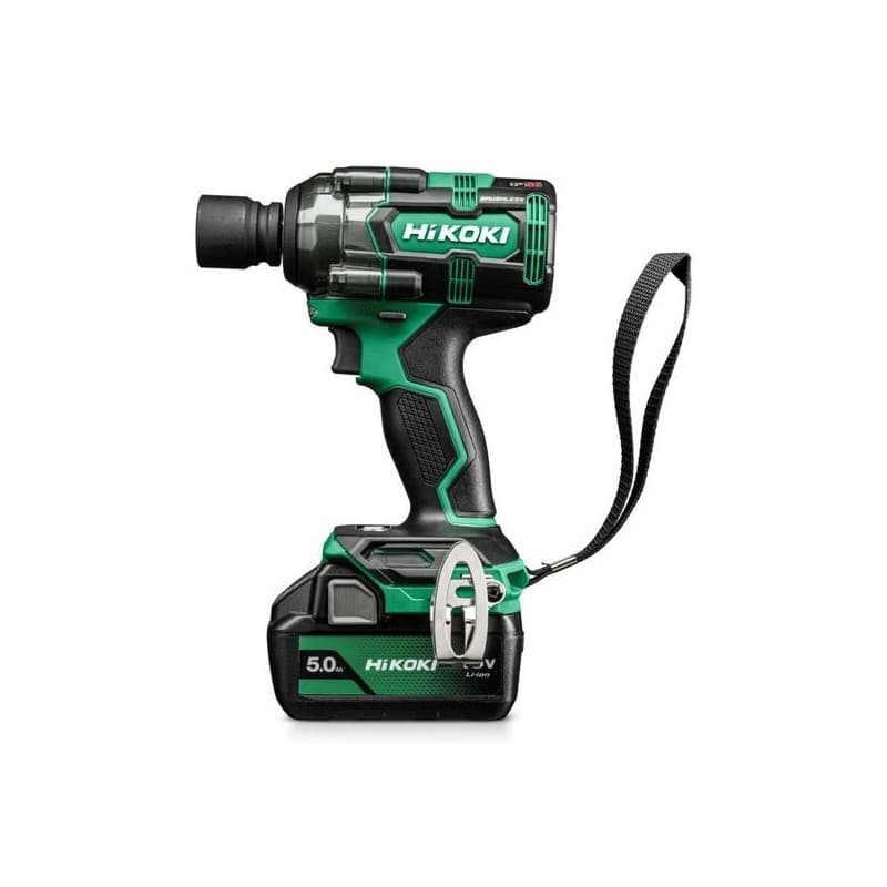 Boulonneuse à choc wr18dhwpz 18v 5ah carré 2 1/2 " 5 ah batterie moteur sans charbon 2800 trs/min 4000 cp/min 2 kg 1 coffret(s) de 4 pièce(s) boulonne